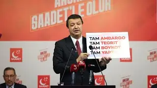 Genel Başkanımız Mahmut Arıkan, İl Başkanları ve İl Müfettişleri Toplantısında konuşuyor.