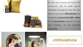 Buy Personalized Gifts Online in India at giftsbymeeta.com/personalised-gifts