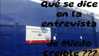 Solicitud de Refugio en Costa Rica 🇨🇷 y entrevista de Miedo Creíble 🧏‍♂️