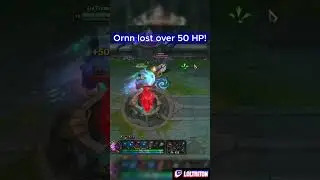 A Diamond Caitlyn tries 1v1ing a full tank Ornn... #leagueoflegends  #shorts