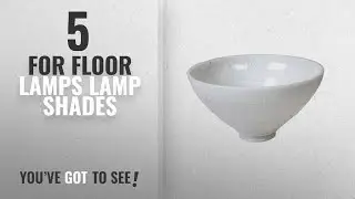 Top 10 For Floor Lamps Lamp Shades [2018 ]: 8 Inch Glass Floor Lamp Reflector Shade Glass Lamp Glass