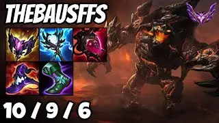 Thebausffs Flex Malphite Mid vs Akali 24/10/2025