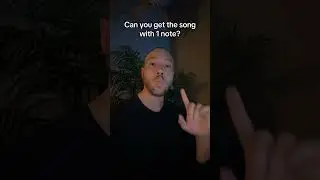 Can You Guess This Song By Only Hearing 1 Note? #shorts #challenge