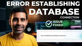 WordPress Database Error? Fix It in Minutes (2026)