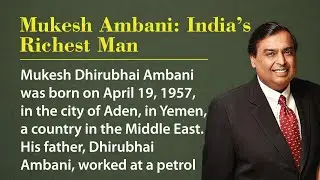 The Untold Story of Mukesh Ambani | Learn English with Success Stories | Magic English Stories
