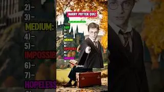 Think you can Ace this Harry Potter Quiz🤯! #shorts #quiz #trivia