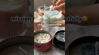 DIY candle disaster!What went wrong ?🥲🙂#shorts #festival #youtubeshorts #diwali #viralshort