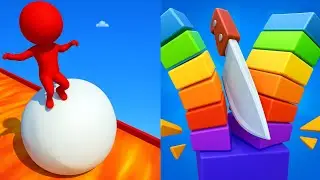 ❄️🔪 Snow Race X Slice It All – Slide Fast & Slice Clean! 😱🔥