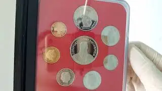Switzerland 1986 proof coin set