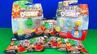 Marvel vs DC Surprises OOSHIES Blind Bags & Multipacks Ultimate Superhero Toys Opening