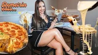 Demetria Eats: CRAZY ITALIAN FOOD in Vegas!! 🤪🍝