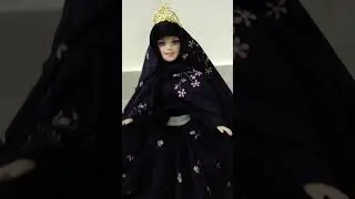 bikin hantaran baju gamis boneka barby jadi princess