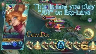 JOY &ldquo;Petrify Full-Gameplay&rdquo;! How to use Joy properly on EXP-Lane.