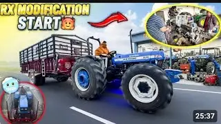 🔥Finally Sonalika rx Modification work start || For trolley.Competition || Gillinain,Tochanking grup