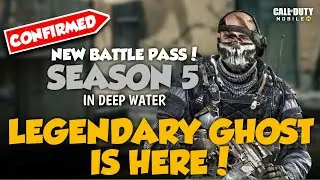 CODMobile Season 5 IN DEEP WATER - New Battle Pass! - Legendary Ghost - New BR Class REWIND!