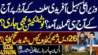 CM kpk Sohail Afridi's oath order was also implemented today?Supreme Court big development.Imrankhan