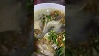 Cambodia street chicken congee recipe#shorts