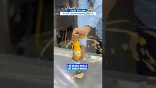 Soda bottling plant 🍾| soda bottle machine | soda machine | soda making machine | call kare aabhi☎️