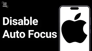 How to turn off auto focus on iPhone camera ?