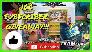 *100 SUB TEAM UP BLISTER PACK GIVEAWAY!* CHARIZARD HUNTING 6X BURNING SHADOWS! Ultra Rare Full Art!