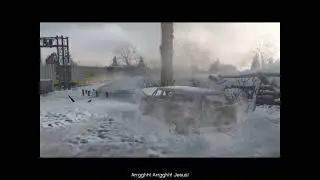 Conrail Train Hits Van in GTA 5