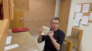 Altar Linen Folding Update   4 28 22