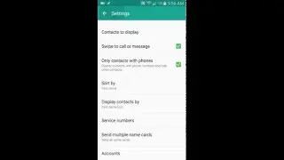 Android How To Show Only Contacts with Phone Numbers on Android