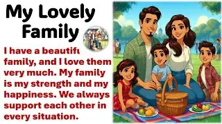 My Lovely Family | Essay on My Lovely Family | Learning and Speaking practice #myfamily #viral 