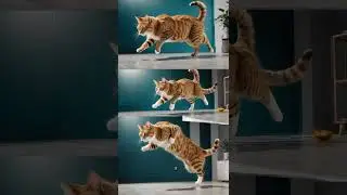 Cats' Mid-Air Twisting Secrets Revealed