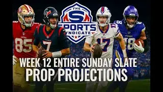 NFL Player Prop Prediction Model WEEK 11 | Best TD Prop Bets Predictions   #nflprops #predictions