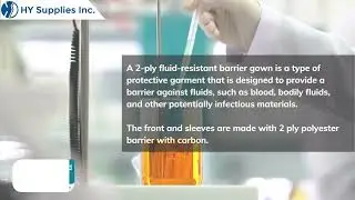 2 Ply Fluid Resistant Barrier Gown Wholesale USA | Fluid Resistant Barrier Gown Bulk USA