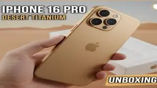 iPhone 16 Pro Unboxing: The Most Beautiful Color? 😱 #vlog 
