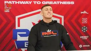 Eoin Sheridan PFL Europe Belfast Media Scrum & Interview