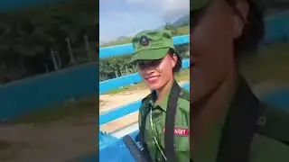 果敢同盟軍女兵#MNDAA#同盟軍#Kokang#Myanmar#army