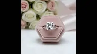 1.0 Ct Round Cut Diamond Option Split Shank Engagement Ring- Affordable From Black Diamonds-New York