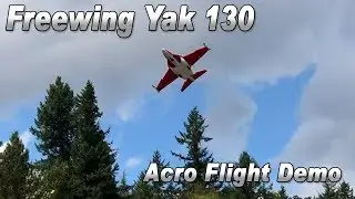 Freewing 70mm Yak 130: Short Acro Flight
