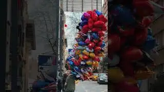 Balloons seller