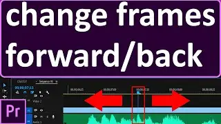 How to change the step forward or back frames in Premiere Pro