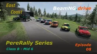 Class B at East Coast - Mid 6 Qualifiers | PereRally Series | EP08 #beamngdrive #beamng