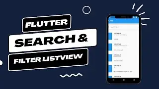 Flutter Tutorial - Search & Filter ListView