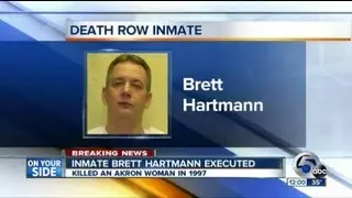 Noon: Inmate Brett Hartman executed