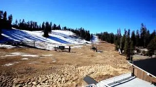 Badger Pass with very little snow 1/7/12