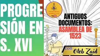 ⭐ANTIGUOS DOCUMENTOS; Asamblea de Par&iacute;s de 1523