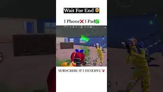iPad vs iPhone🤡🔥 #bgmi #pubg #pubgmobile #shorts #short #ytshort #ipadplayer #1v1