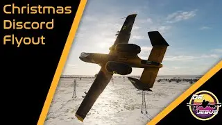 Очень рождественский полет на сервере DCS Contention.