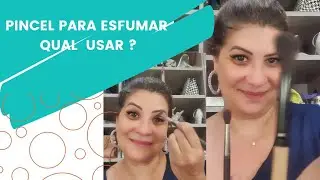 Pincel para esfumar, qual usar?