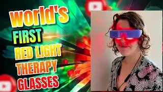 World's first red light therapy glasses for eye health #redlighttherapyforeyes  #glasses  #eyehealth