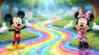 Mickey and Minnie Discover the Magical Rainbow River Adventure