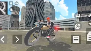 😤Modified police car 🚨 Gangster Life in Indian Streets | Open WorldGame game for android🥵