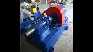 pipe embossing machine with the feeding machine